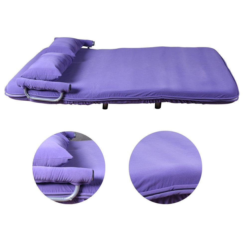 Bosonshop Foldable 2 persons Sofa Bed Sleeper Leisure Recliner