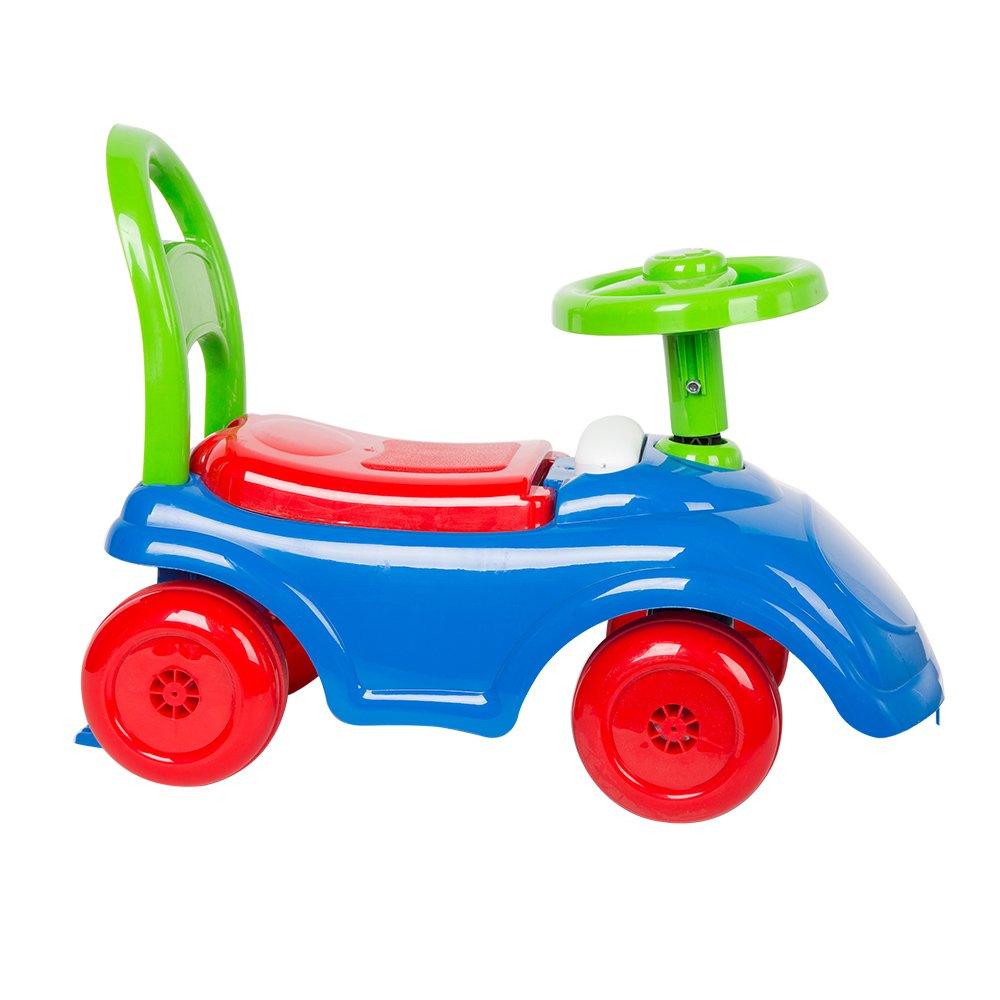 Bosonshop Baby’s Toy Ride On Cartoon Car Beep Sound, Blue