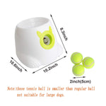 Bosonshop Interactive Ball Launcher for Dogs with Tennis Balls,Tennis Ball Throwing Machine for Trainning