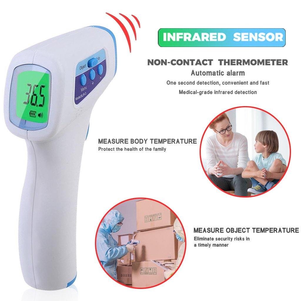 No Contact Infrared Forehead Thermometer, No Touch - Bosonshop