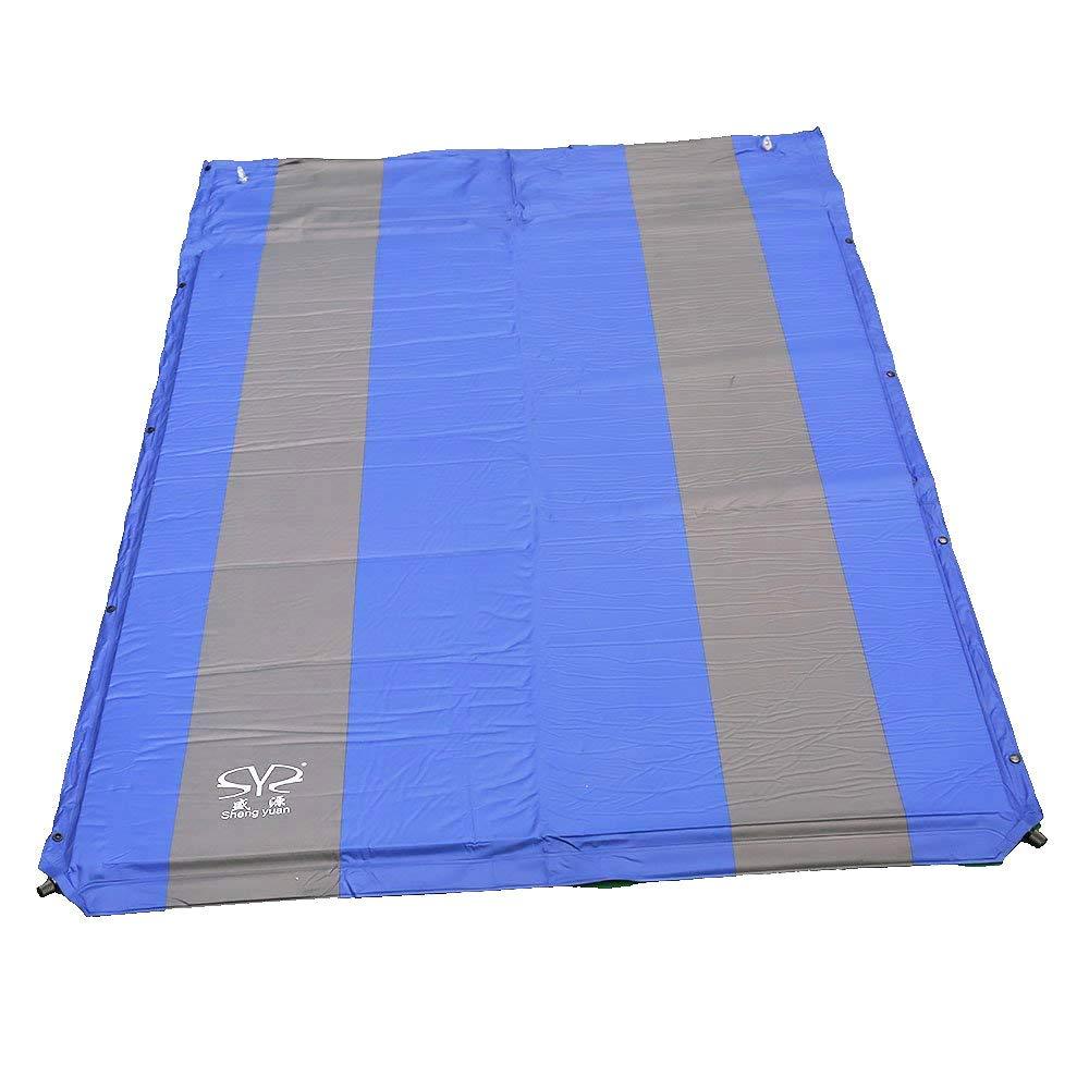 Bosonshop Double Splicing Self Inflating Air Mattress Mat Bed for camping