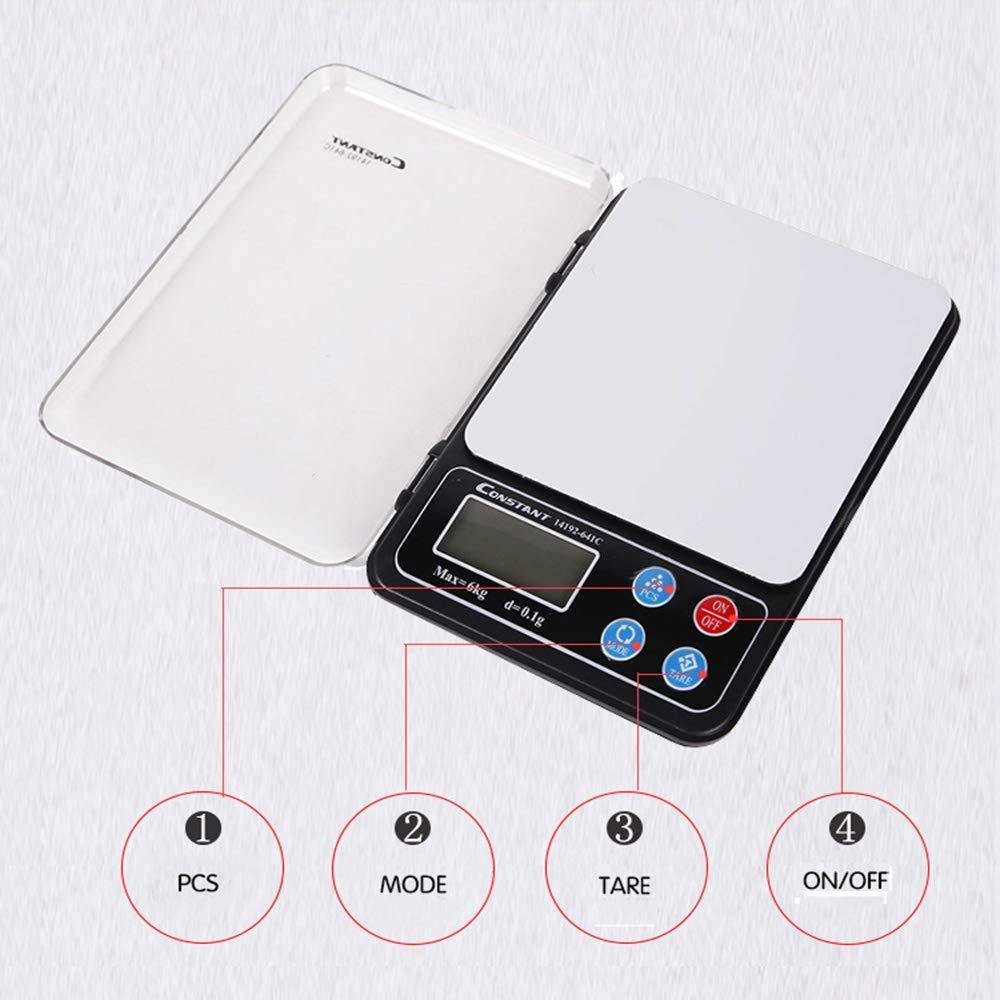 Bosonshop Digital Food Scale Kitchen Small Baking Scale Weigh in Gram, OZ, LB, KG, CT