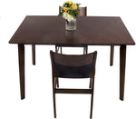 Rectangle 6-Person Wood Dining Tables for Kitchen Modern Home Furniture Espresso - Bosonshop
