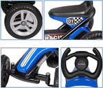 Pedal Go Kart Ride on Toys 4 Wheel Kids' Pedal Car Racer with EVA Rubber Tires for Outdoor for Boys & Girls - Bosonshop