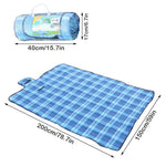 Bosonshop Outdoor Foldable Portable Camping Traveling Beach Trip Festivals Mat Tote, Waterproof