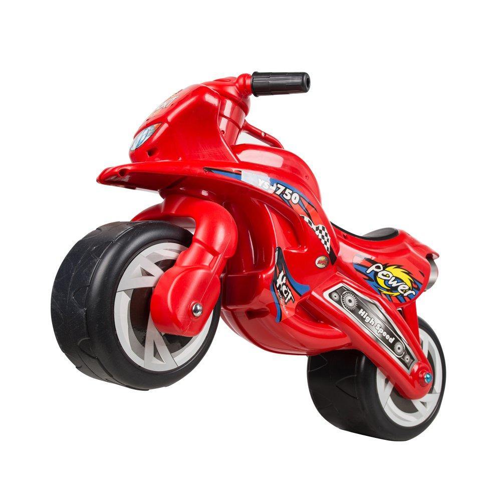 Bosonshop Plastic Balance Bike Outdoor & Indoor Stroller Toy Motorcycle 2 Wheel Walking Activity Trainer