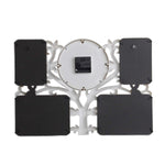 Bosonshop Collage Wall Hanging Photo Frame Tree Type 4 Openings Picture Frame for Home Gallery Decorative