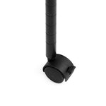 Bosonshop Garment Rack with Top and Bottom Shelves with Wheels,Black (72 inch)