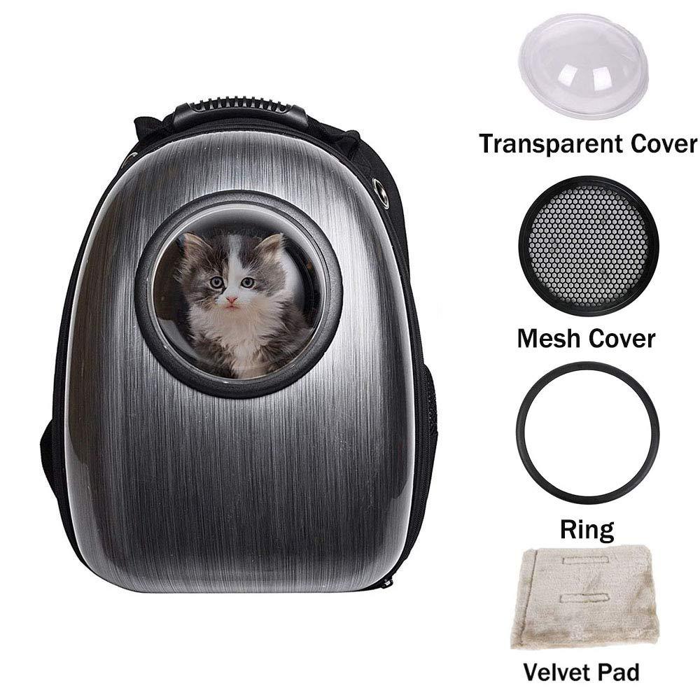 Bosonshop Pet Cat Dog Carrier Backpack Traveler Bubble Space Capsule Travel Bag Breathable Tote for Kitten Doogie Puppy