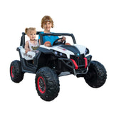 Bosonshop Electric Ride On Car 12V Kids Rechargeable RC Truck with Spring Suspension