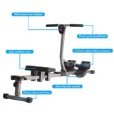 Hydraulic Rowing Machine Full Body Stamina Exercise Power with 12 Levels Adjustable Resistance - Bosonshop