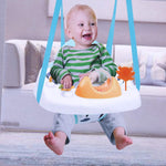 2-in-1 Floor Seat and Door Jumper Baby Sit-Me-Up Seat with Door Clamp - Bosonshop
