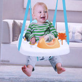 2-in-1 Floor Seat and Door Jumper Baby Sit-Me-Up Seat with Door Clamp - Bosonshop
