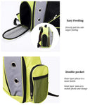 Bosonshop Breathable pet Carrier Backpack with fold-able Breathable mesh Window