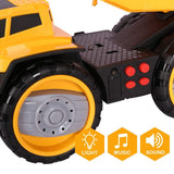 Bosonshop Battery Powered Construction Vehicle Truck Push Engineering Toy Cars Children Kid Toys