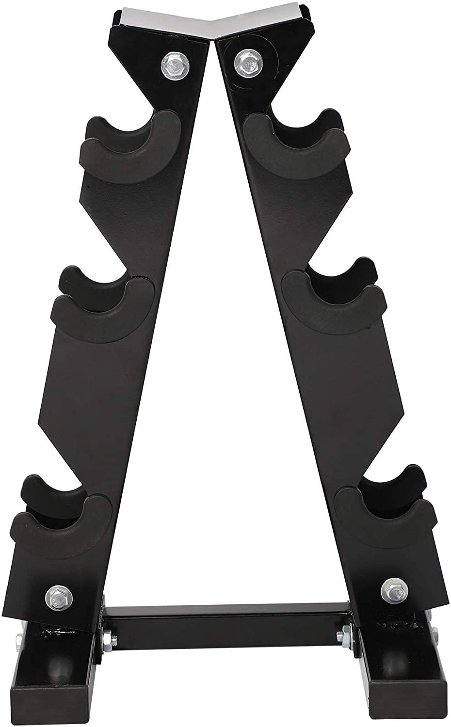 Cap barbell black a frame dumbbell rack best sale
