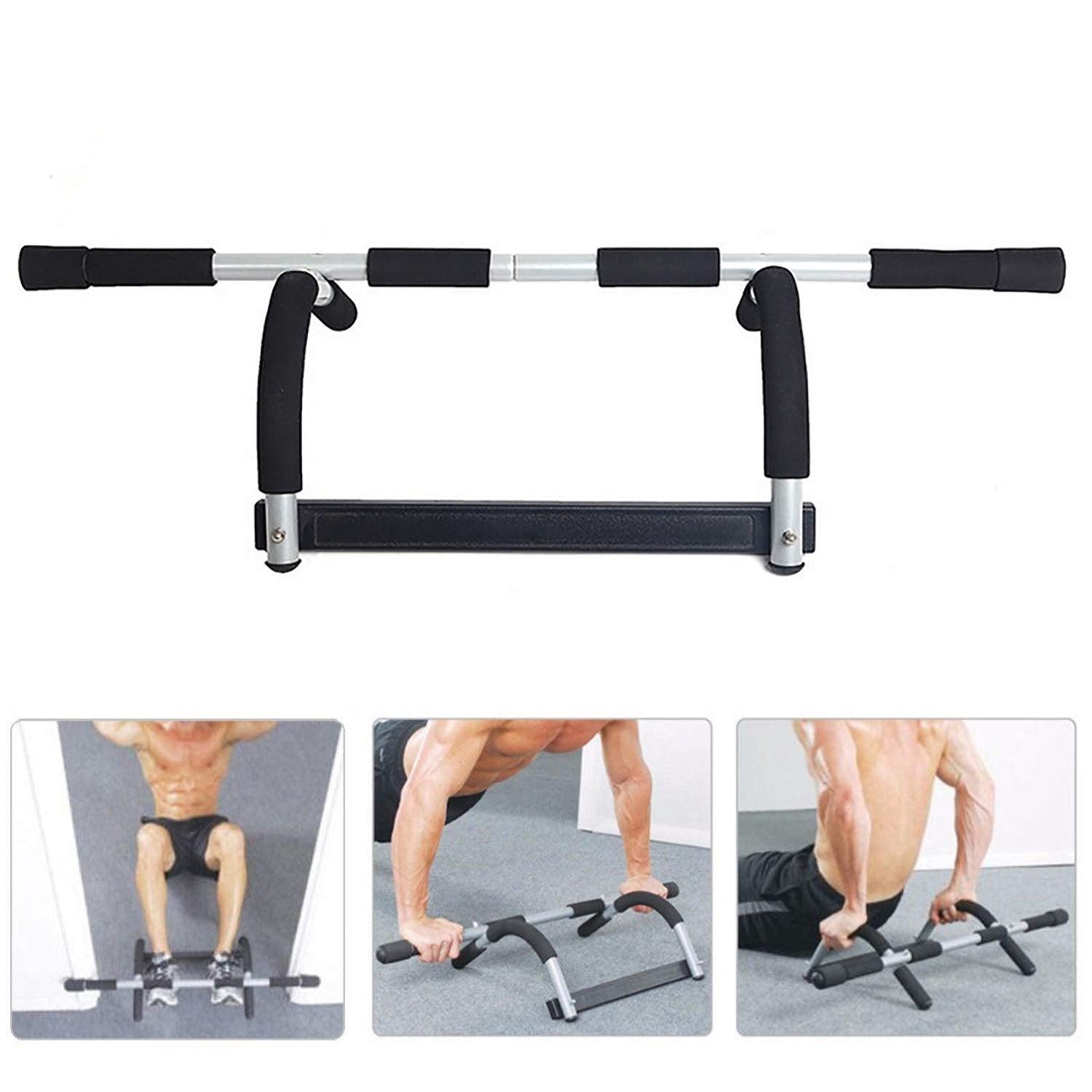 Bosonshop Pull Up Bar Exercise Equipment, Family Gym Indoor