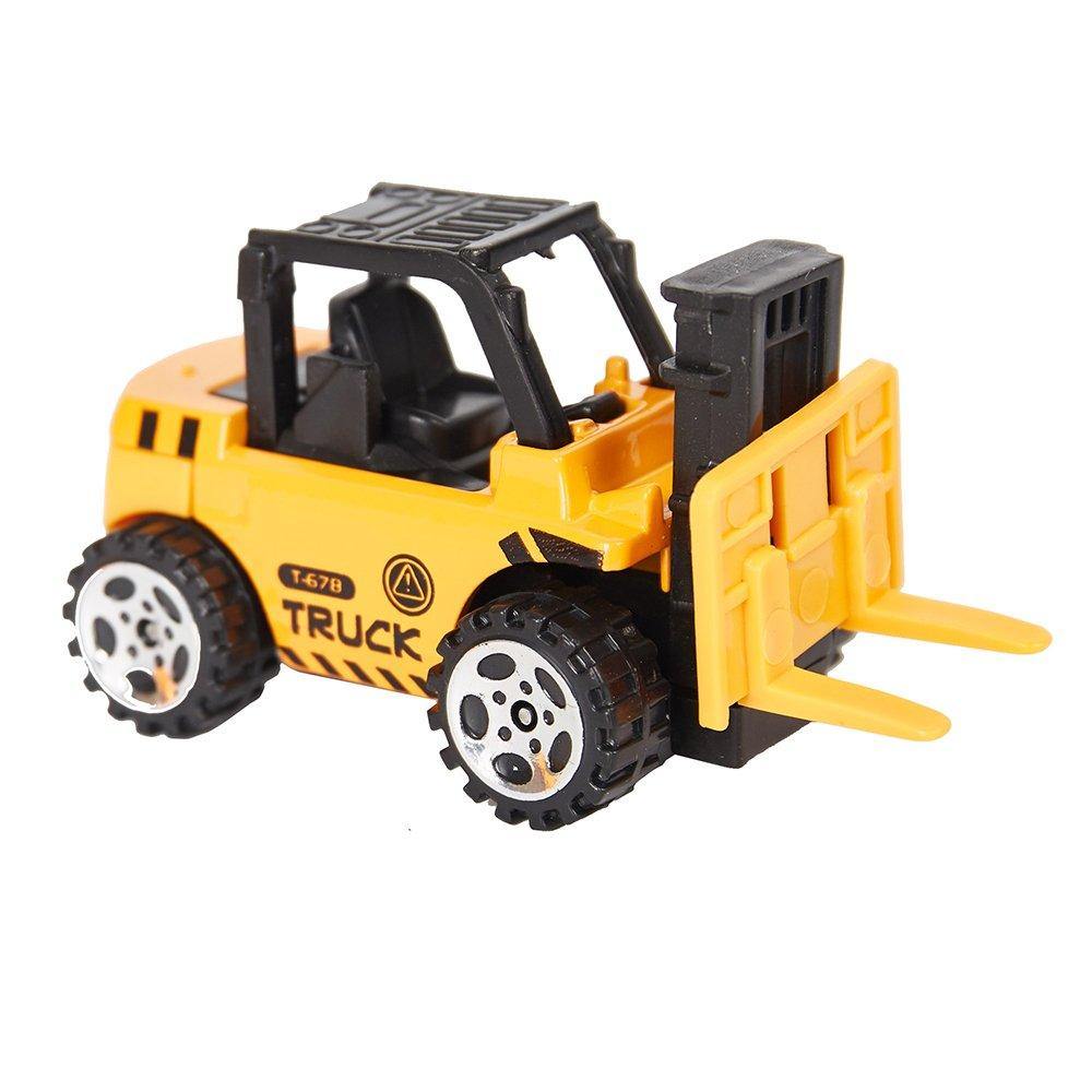 Bosonshop Kids Play Vehicle Working Site Playset for Todders Boys Construction Site Toys