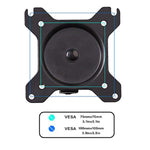 Bosonshop Single LCD Monitor Stand,Adjustable Lift Engine Arm Mount,Suitable for13”-27”Computer Monitor