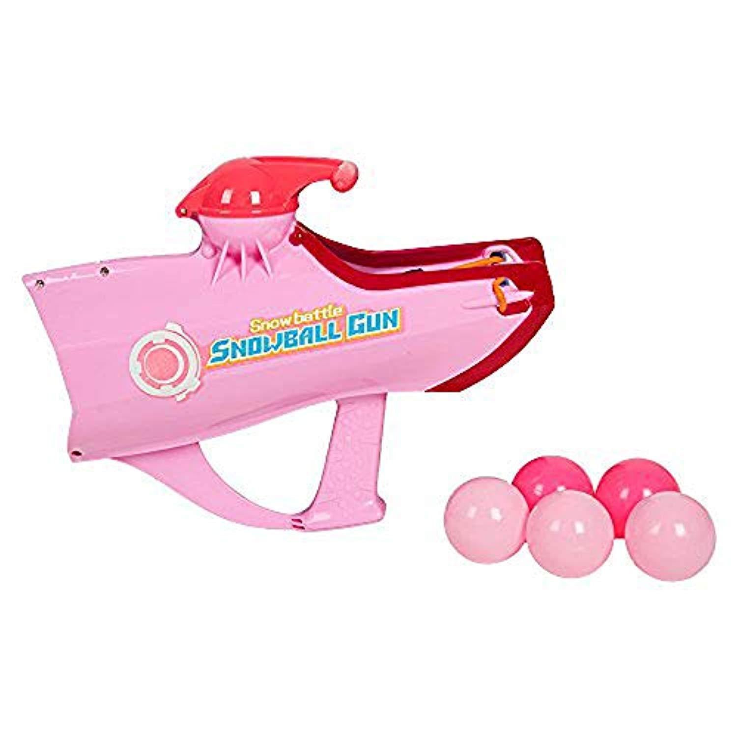 Bosonshop Shoots Snowball Winter Fight Toy Pink