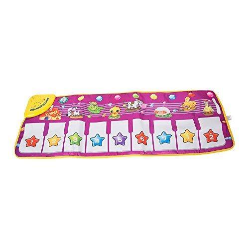 Bosonshop Educational Piano Play Mat Fun Step-to-Play Musical Carpet