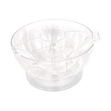 Bosonshop Serving Salad On Ice Bowl with Dome Lid and Vented Ice Chamber,Salad/Fruits/Seafood Servers