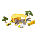 Bosonshop Yellow Gas Station Toy Playset Educational Toys for Kids 3 and up
