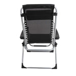 Bosonshop Adjustable Zero Gravity Lounge Chair Recliners for Patio, Black
