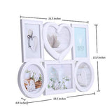 Bosonshop Home Creative Collage Wall-Mounted Plastic Photo Frame