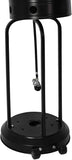 Outdoor Propane Heater Portable Patio Heater With Wheels 87 Inches Tall 36000 BTU for  Commercial Courtyard (Black) - Bosonshop