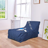 Bosonshop Lazy Lounger Memory Foam Sofa with Dirt-Proof Oxford Fabric&Side Pocket for Kids