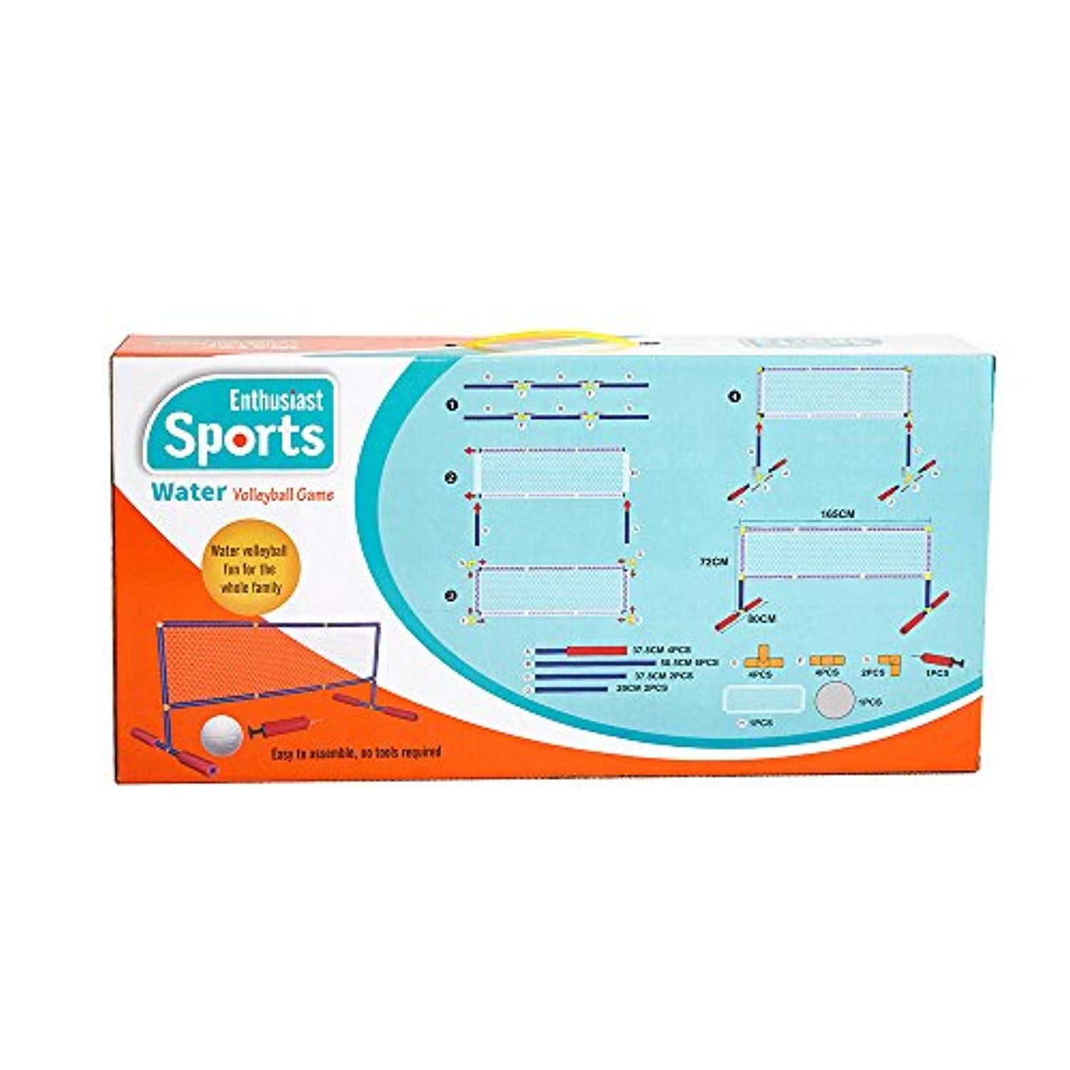 Bosonshop Water Volleyball Game Set for Pool ,for Whole Family Play