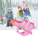 Bosonshop Snowball Launcher Winter Sport Game Pink