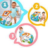 Bosonshop Baby Sit to Stand Learning Walker Push Car Activity Walker with Music and Lights for Kids