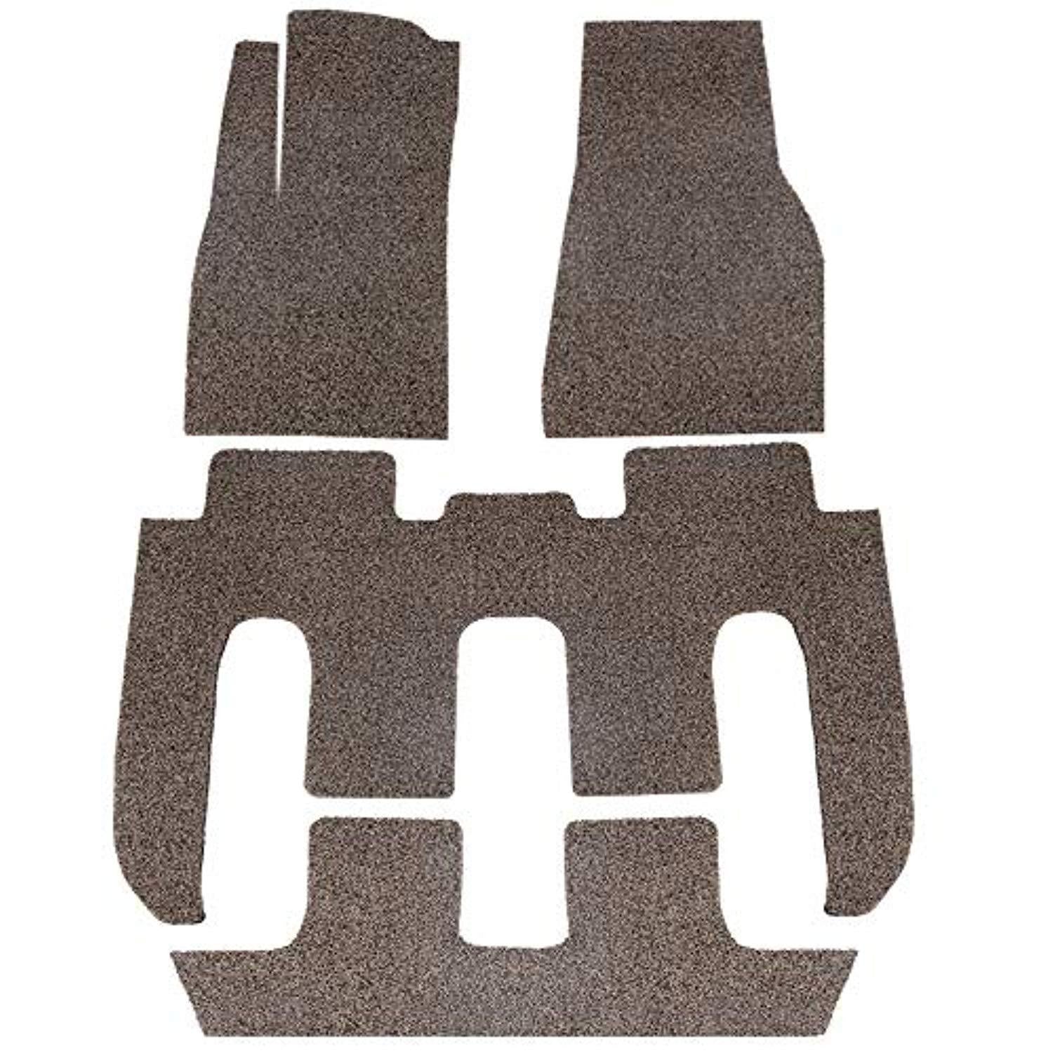 Bosonshop Tesla Model X-7 Seat Floor Mats Set  All Weather, Gray