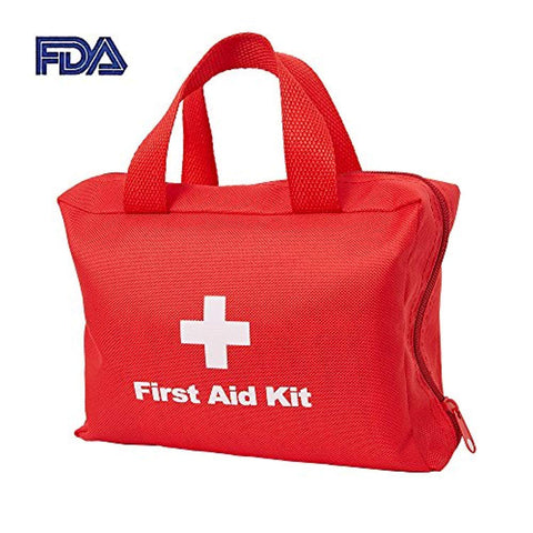 Bosonshop First Aid Kit & Red Cross Medical Emergency Equipment Kits