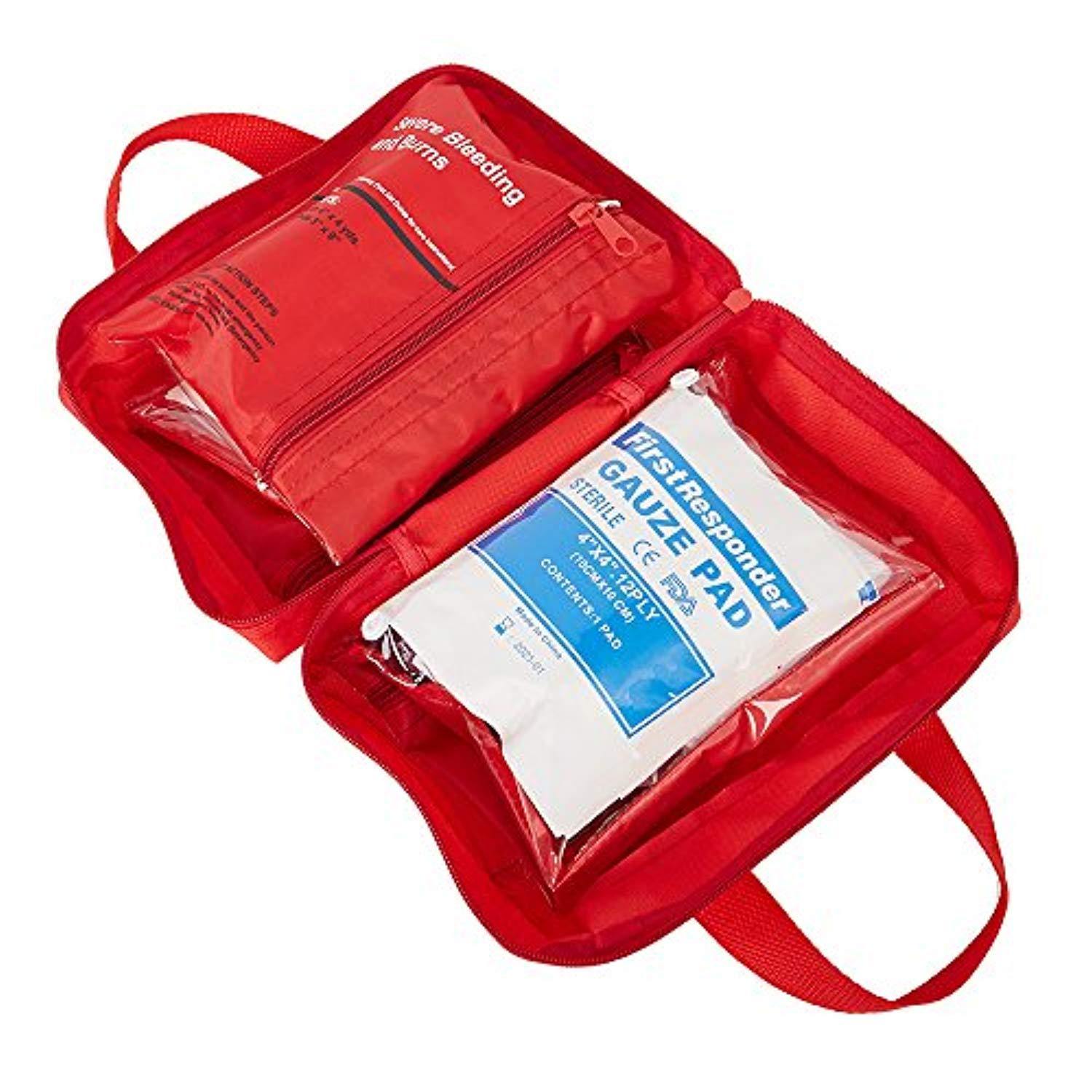 Bosonshop First Aid Kit & Red Cross Medical Emergency Equipment Kits