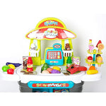 Bosonshop Luxury Supermarket Grocery Store Playset for Kids