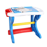 Bosonshop Deluxe Preschool Toys Learning Painting Desk Writing Board with Kids Chair and Easel
