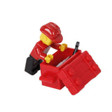 Bosonshop Fire Ladder Truck Series Building Blocks Fire Fight Playset Educational Toy