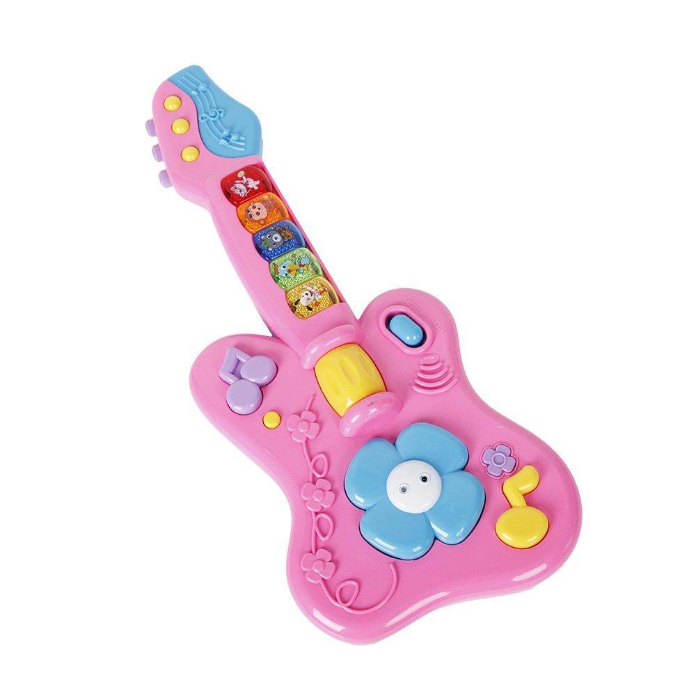 Bosonshop Kids Cartoon Guitar Musical Instruments Children Early Education Gift