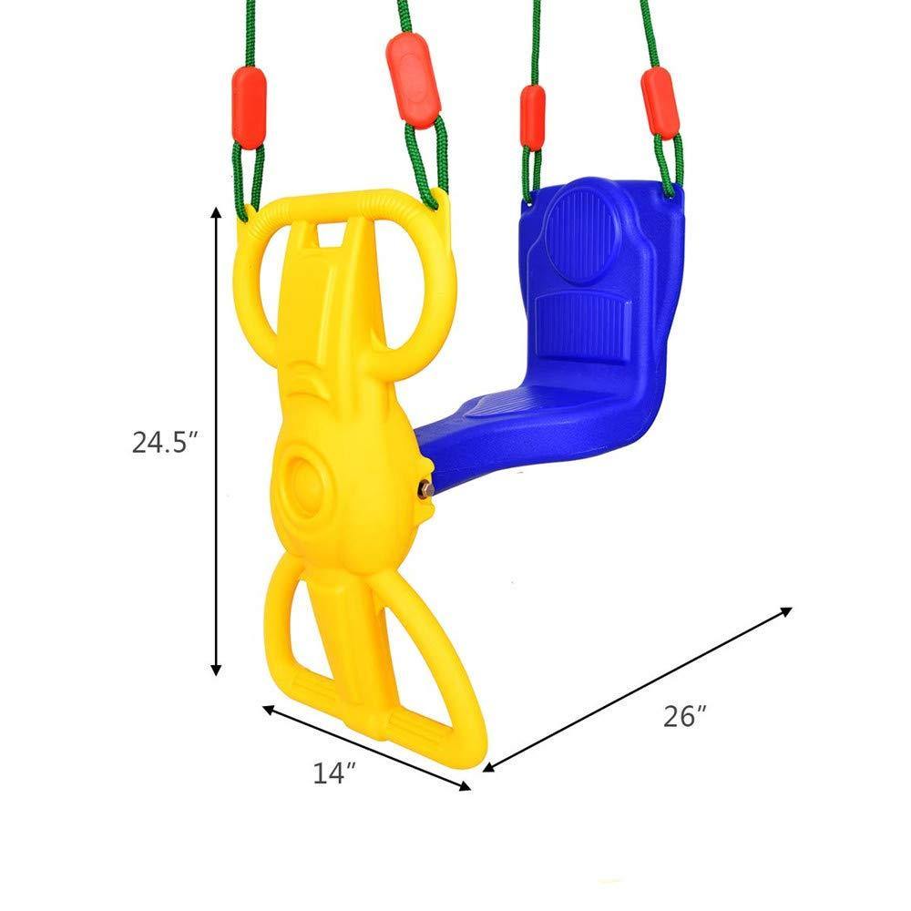 Bosonshop Heavy Duty Glider Swing for Kids Fun Swing Seat