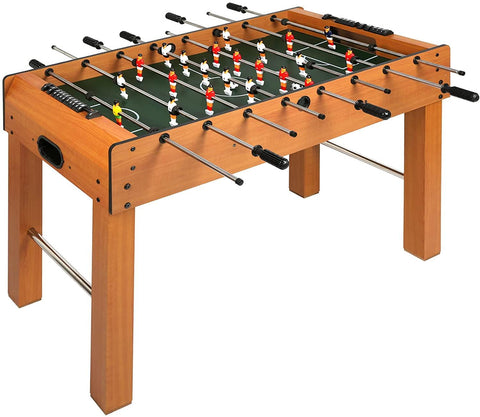 Foosball Table Game 48" Competition Sized Soccer Table for Adults Arcades, Bars, Parties, Family Night - Bosonshop
