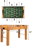 Foosball Table Game 48" Competition Sized Soccer Table for Adults Arcades, Bars, Parties, Family Night - Bosonshop