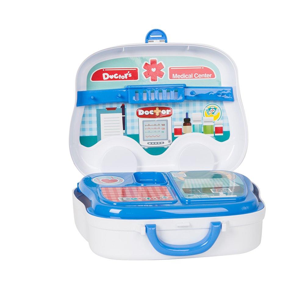 Bosonshop Little Doctor Kit Medical Box Pretend Play Toy for Toddler