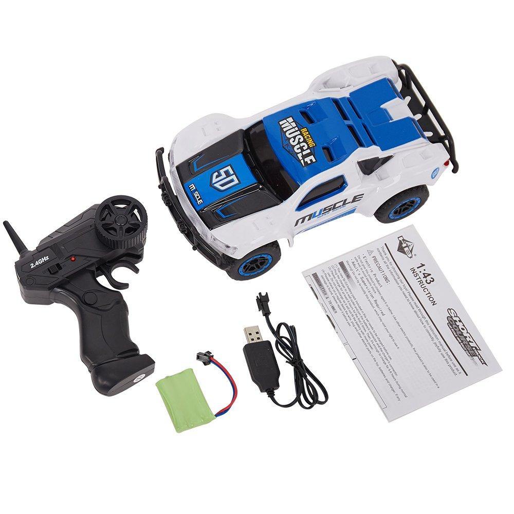 Bosonshop Remote Control Car Mini RC Racing Coupe Cars with Rechargeable Battery