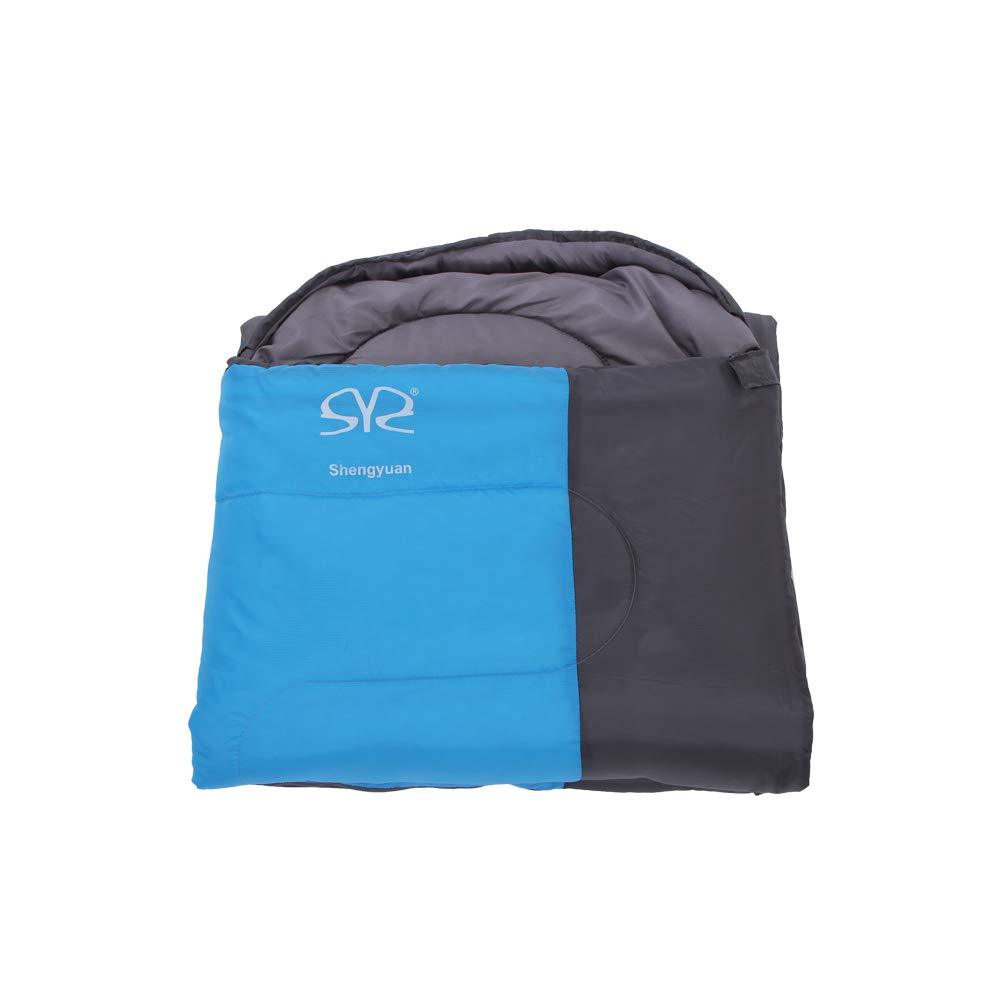 Bosonshop 3 Season Outdoor Envelope Sleeping Bag Lightweight Portable for Camping