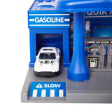 Bosonshop Educational Children's Gasoline Station Playset with Cars for Kids 3 and up