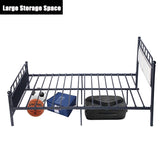 Bosonshop Mordern Full Size Platform Bed with Frame, Black, 12inch