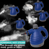Bosonshop Multi-Purpose Pressurized Steam Cleaning Machine with 9-Piece Accessories